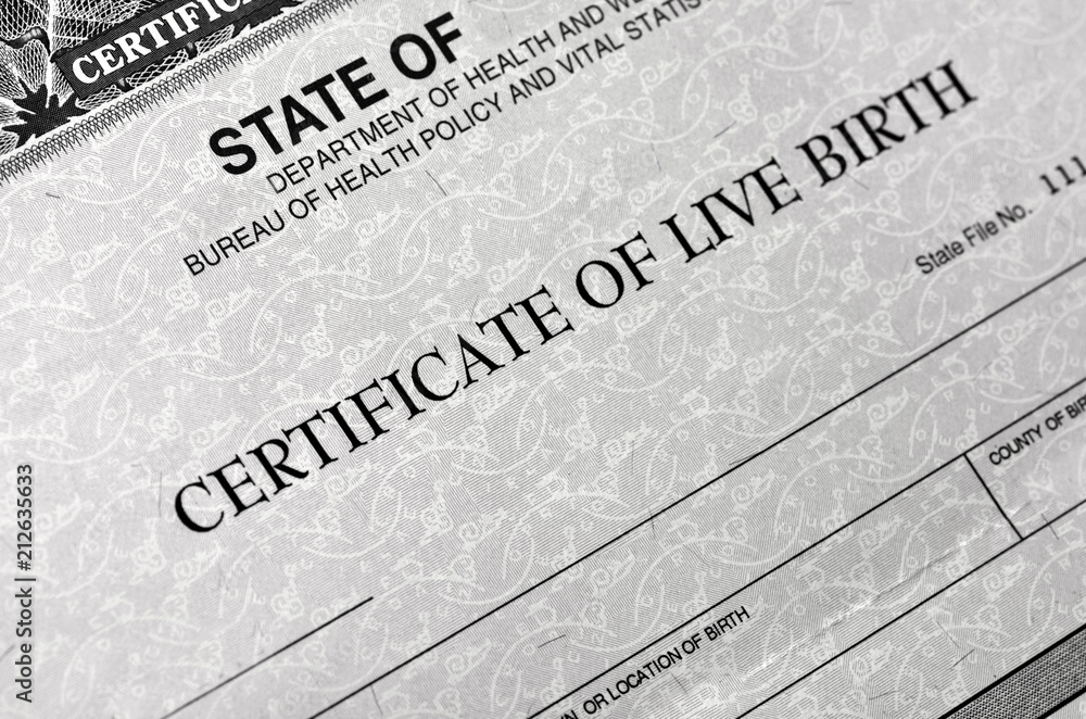 power of birth certificate