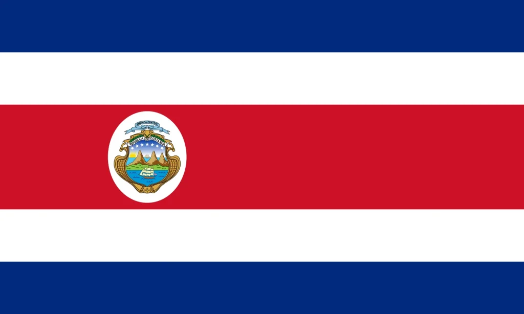 Flag Costa Rica