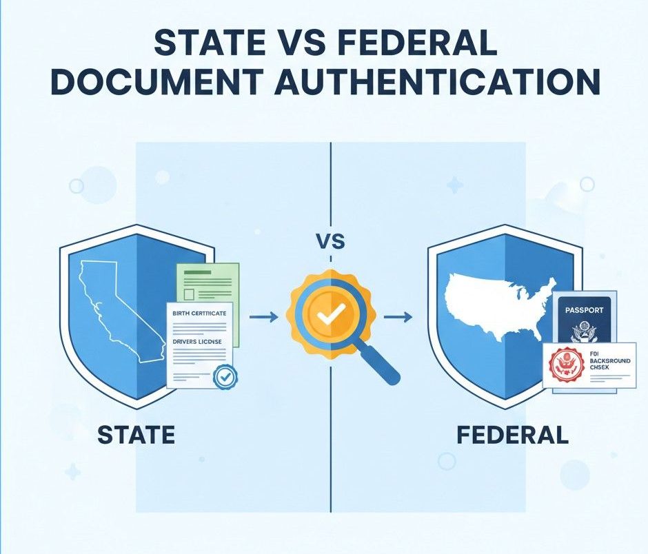 FBI apostille notarization
