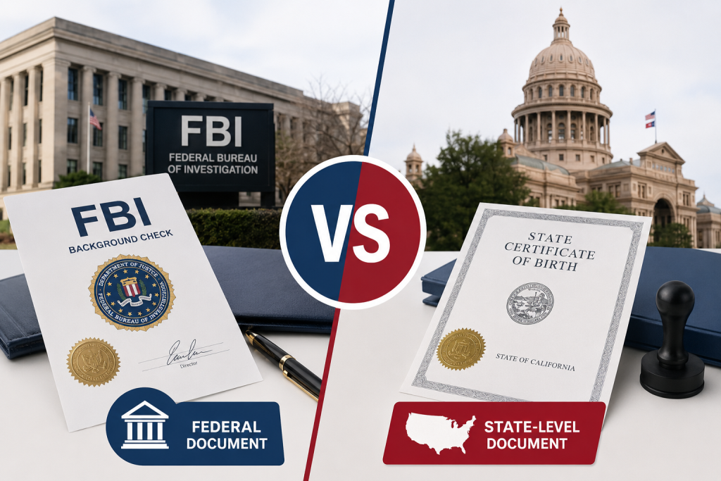 FBI apostille
