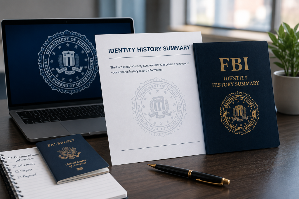 FBI background check apostille