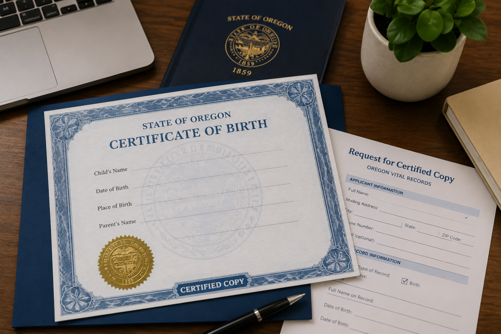 apostille for birth certificate Oregon