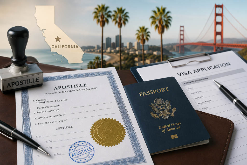 apostille for visa application