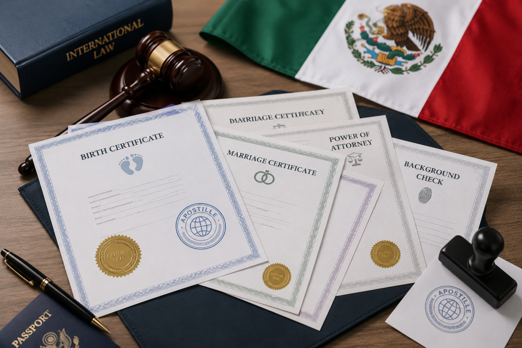 How to apostille a document for use in Mexico. 2 apostille a document for Mexico