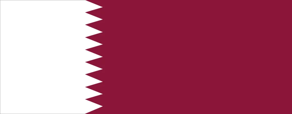 Flag Qatar