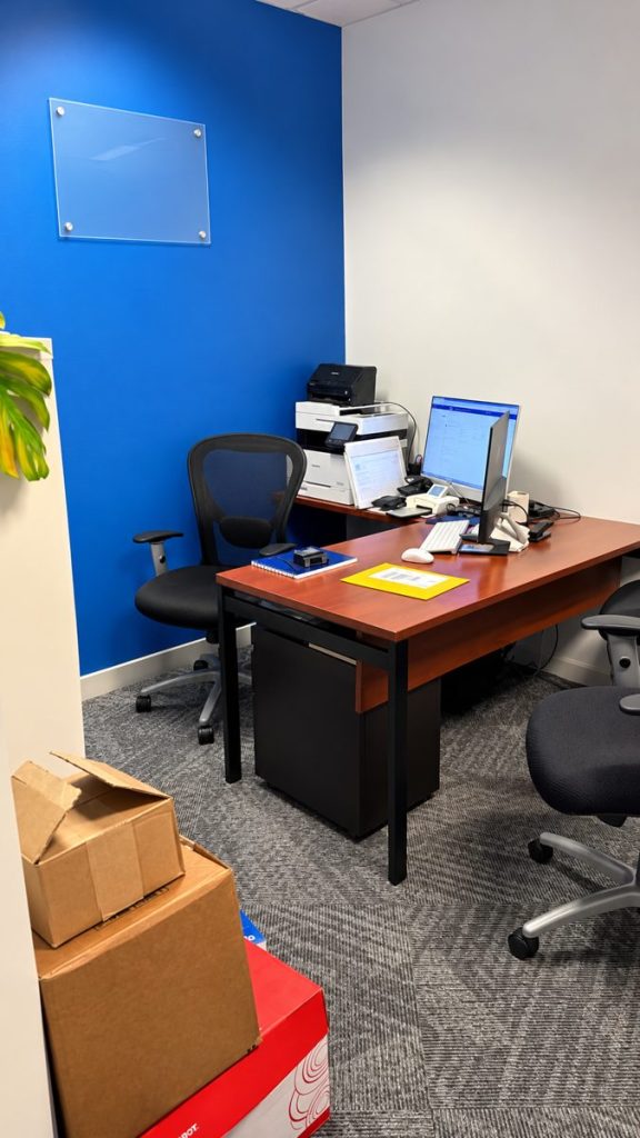 Apostille Authentications office desk in Lake Oswego, Oregon